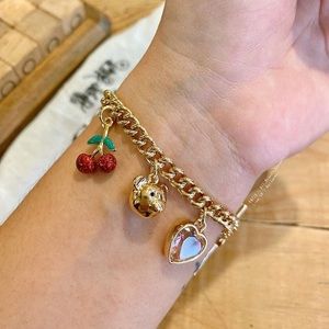 NWT! COACH CHARM BRACELET